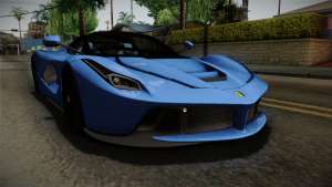 Ferrari LaFerrari Aperta 2017 для GTA San Andreas фронтальный вид