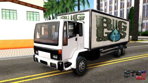 DFT-30 Box Truck для GTA San Andreas вид спереди