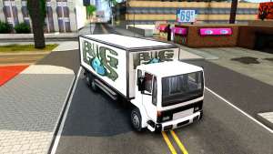 DFT-30 Box Truck для GTA San Andreas фронтальный вид