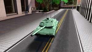 Leopard 2A7 для GTA San Andreas фронтальный вид