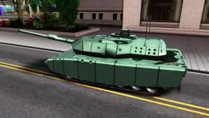 Leopard 2A7 для GTA San Andreas сбоку