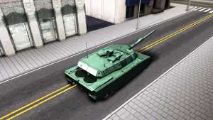 Leopard 2A7 для GTA San Andreas вид сверху