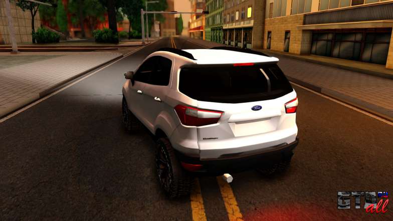 Ford EcoSport 2016 для GTA San Andreas задняя часть