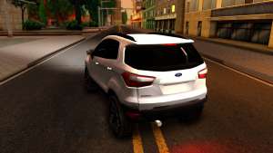 Ford EcoSport 2016 для GTA San Andreas задняя часть