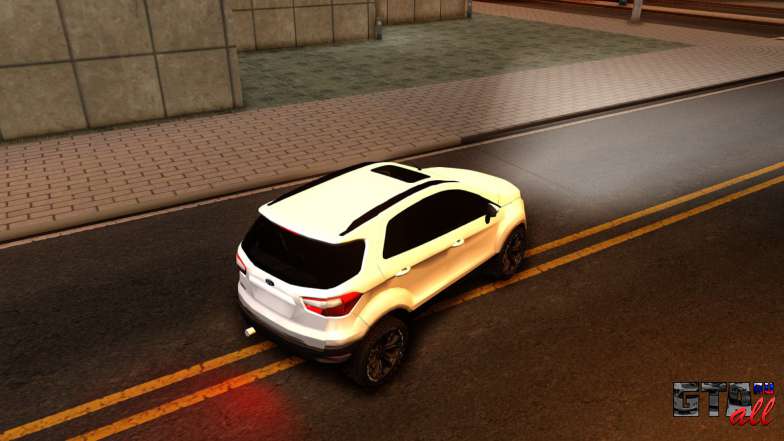 Ford EcoSport 2016 для GTA San Andreas вид сзади