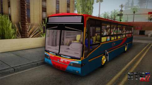 Nuovobus MB OF1418 Linea 302 для GTA San Andreas вид спереди