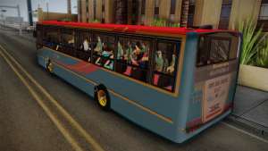 Nuovobus MB OF1418 Linea 302 для GTA San Andreas вид сзади