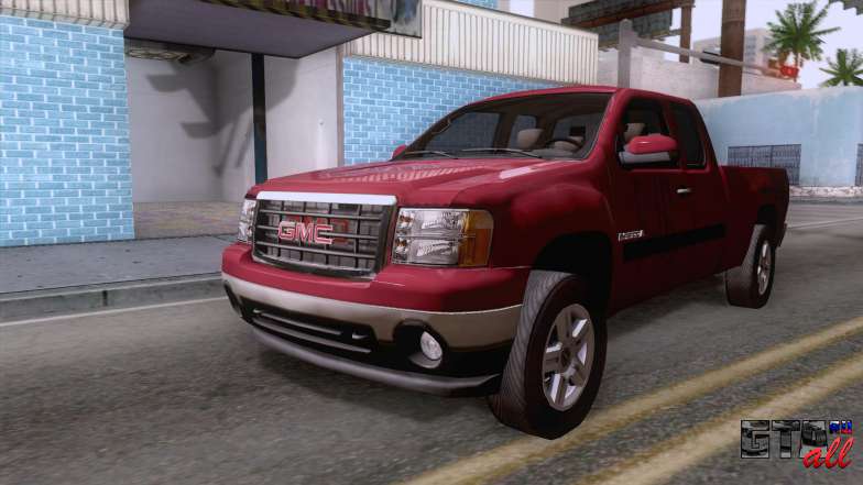 GMC Sierra 2015 для GTA San Andreas общий вид