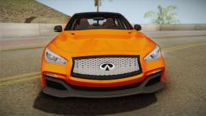 Infiniti Q50 Eau Rouge 2014 для GTA San Andreas фронтальный вид