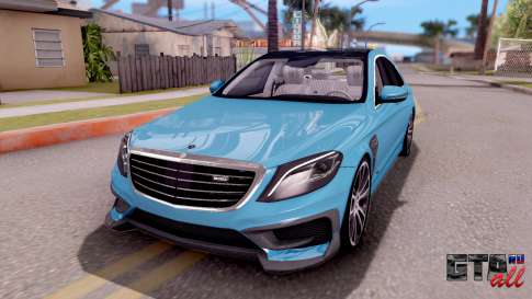 Brabus Rocket 900 2015 для GTA San Andreas вид спереди