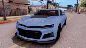 Chevrolet Camaro ZL1 2017 для GTA San Andreas вид спереди