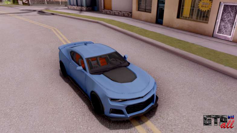 Chevrolet Camaro ZL1 2017 для GTA San Andreas крыша