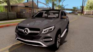 Mercedes-Benz GLE 350d для GTA San Andreas вид спереди