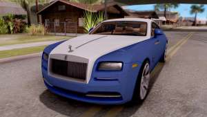 Rolls-Royce Wraith v2 для GTA San Andreas вид спереди