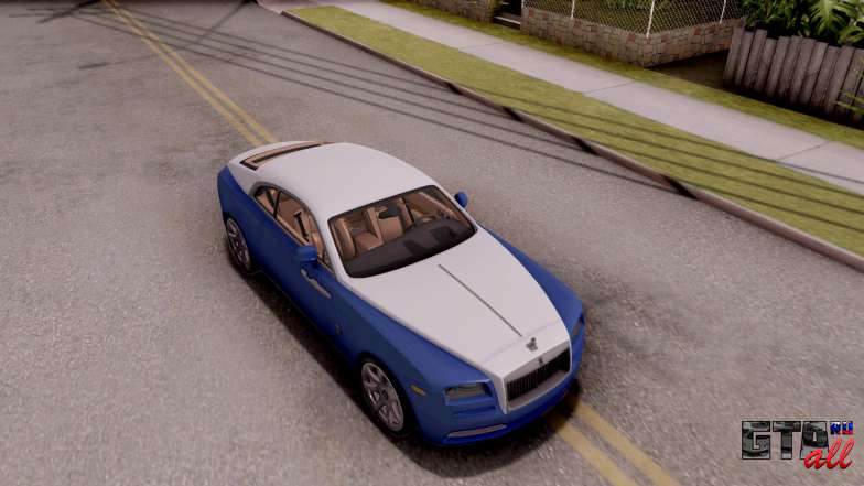 Rolls-Royce Wraith v2 для GTA San Andreas сверху