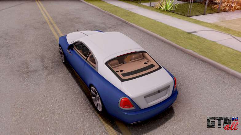 Rolls-Royce Wraith v2 для GTA San Andreas крыша