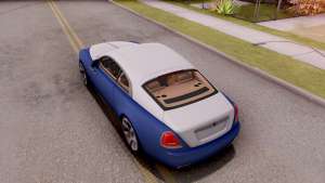 Rolls-Royce Wraith v2 для GTA San Andreas крыша