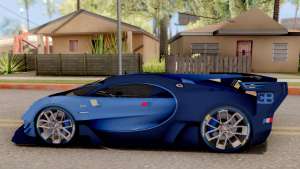 Bugatti Vision GT для GTA San Andreas вид сбоку