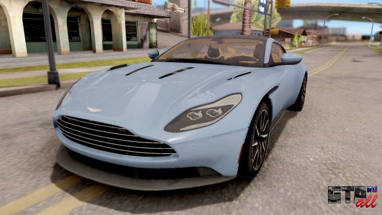 Aston Martin DB11 2017 для GTA San Andreas вид спереди