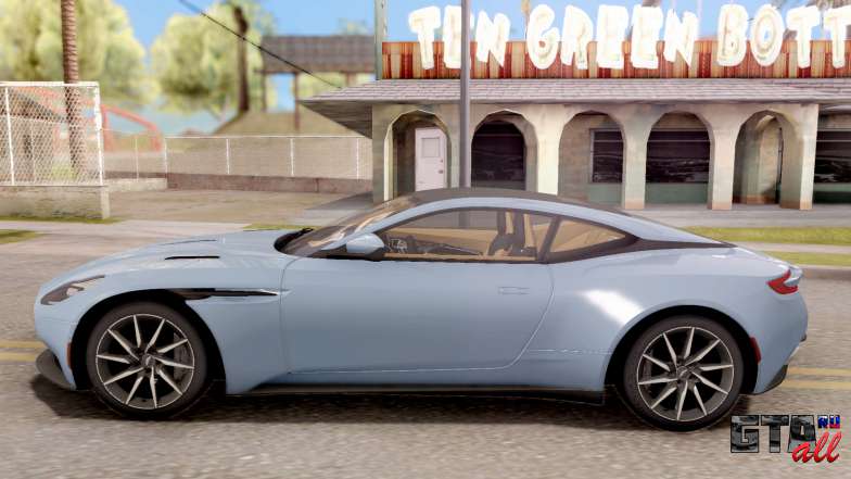 Aston Martin DB11 2017 для GTA San Andreas вид сбоку