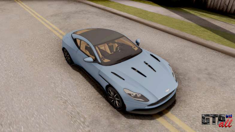 Aston Martin DB11 2017 для GTA San Andreas вид сверху