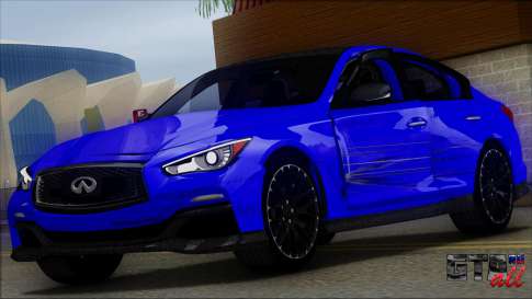 Infiniti Q50 APP 3.2 для GTA San Andreas вид спереди