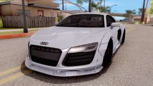 Audi R8 V10 Plus LB Performance для GTA San Andreas вид спереди