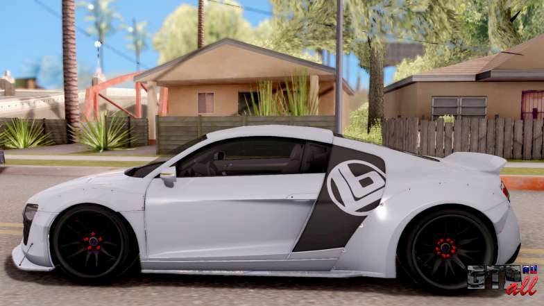 Audi R8 V10 Plus LB Performance для GTA San Andreas сбоку