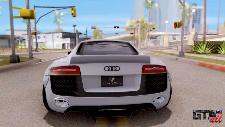 Audi R8 V10 Plus LB Performance для GTA San Andreas сзади