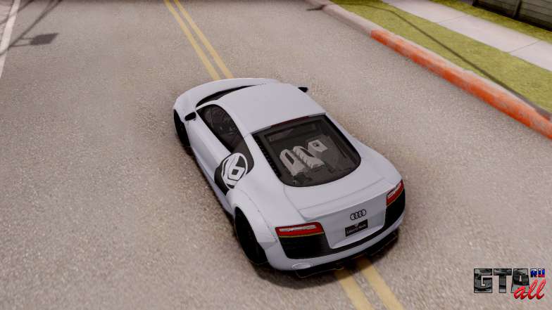 Audi R8 V10 Plus LB Performance для GTA San Andreas задние фары