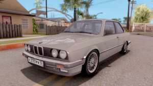 BMW E30 320i для GTA San Andreas вид спереди