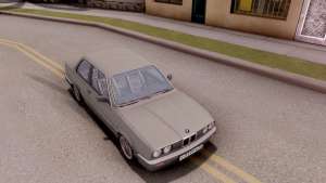 BMW E30 320i для GTA San Andreas вид сверху