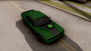 Dodge Challenger SRT-8 2010 Ben 10 Alien Swarm для GTA San Andreas общий вид