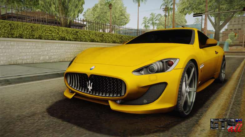 Maserati GranTurismo Sport v2 для GTA San Andreas вид спереди