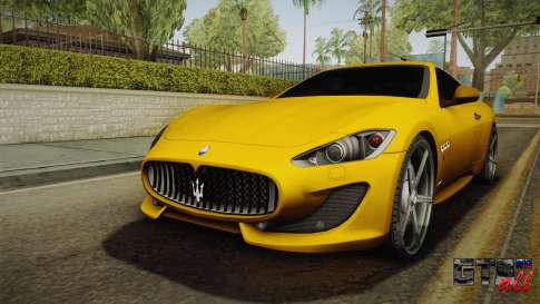 Maserati GranTurismo Sport v2 для GTA San Andreas вид спереди