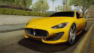 Maserati GranTurismo Sport v2 для GTA San Andreas вид спереди