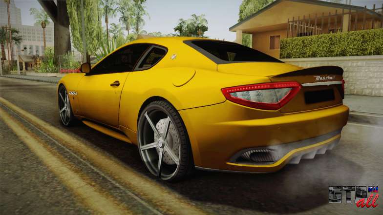 Maserati GranTurismo Sport v2 для GTA San Andreas вид сзади