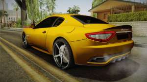 Maserati GranTurismo Sport v2 для GTA San Andreas вид сзади