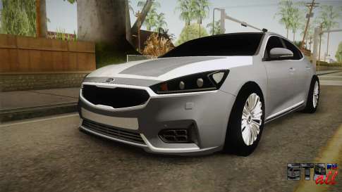 Kia Cadenza 2017 для GTA San Andreas вид спереди