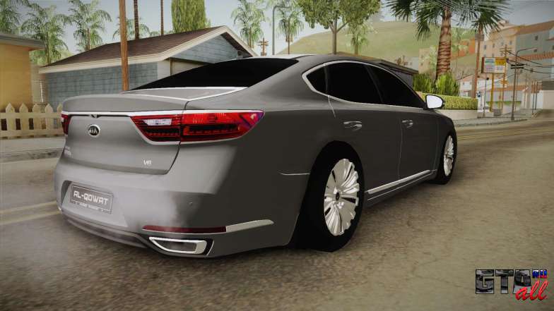 Kia Cadenza 2017 для GTA San Andreas задняя часть