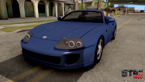 Toyota Supra Cabrio для GTA San Andreas вид спереди