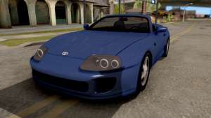 Toyota Supra Cabrio для GTA San Andreas вид спереди