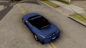 Toyota Supra Cabrio для GTA San Andreas задняя часть