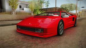 GTA 5 Pegassi Infernus Classic v3 для GTA San Andreas вид спереди