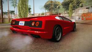 GTA 5 Pegassi Infernus Classic v3 для GTA San Andreas задняя часть