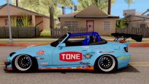 Honda S2000 Pandem Gulf Racing для GTA San Andreas сбоку