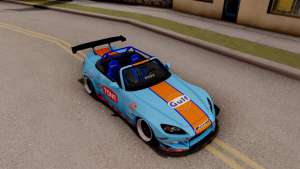 Honda S2000 Pandem Gulf Racing для GTA San Andreas сверху