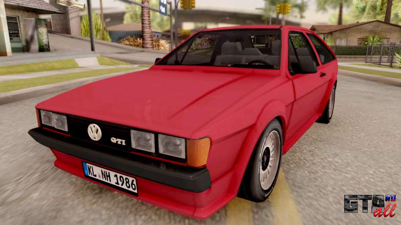 Volkswagen Scirocco Mk2 Stock для GTA San Andreas общий вид