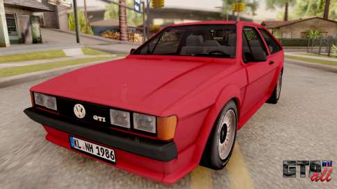 Volkswagen Scirocco Mk2 Stock для GTA San Andreas общий вид