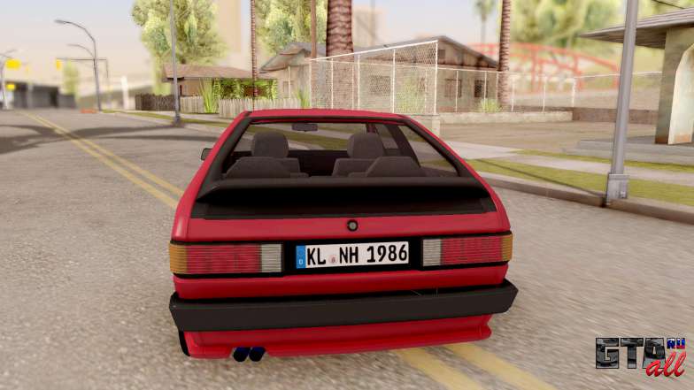 Volkswagen Scirocco Mk2 Stock для GTA San Andreas задние фонари